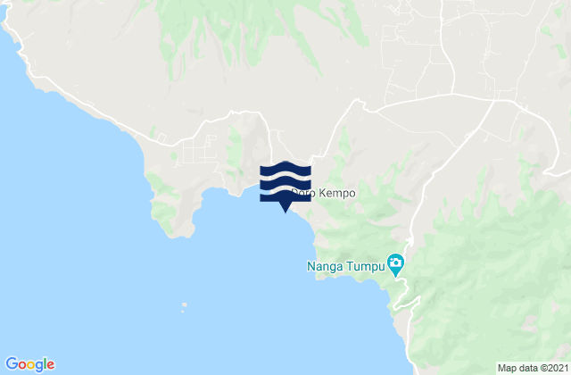 Karte der Gezeiten Sumur Lima, Indonesia