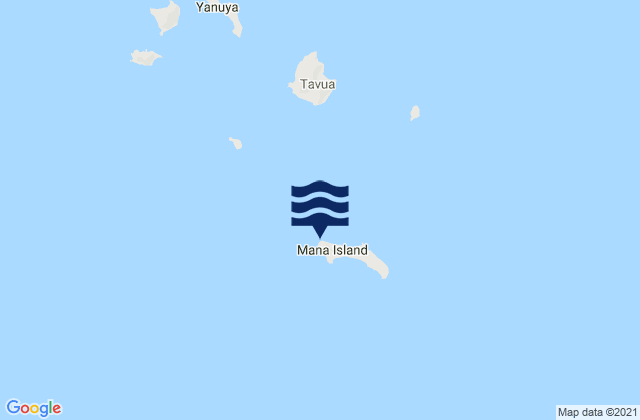 Karte der Gezeiten Sunset Beach, Fiji