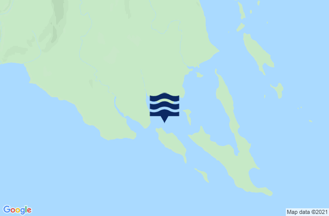 Karte der Gezeiten Swanson Harbor, United States
