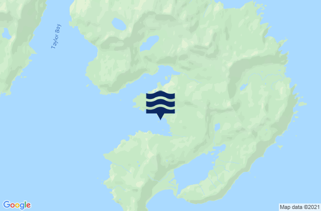 Karte der Gezeiten Takoma Cove (Port Dick), United States