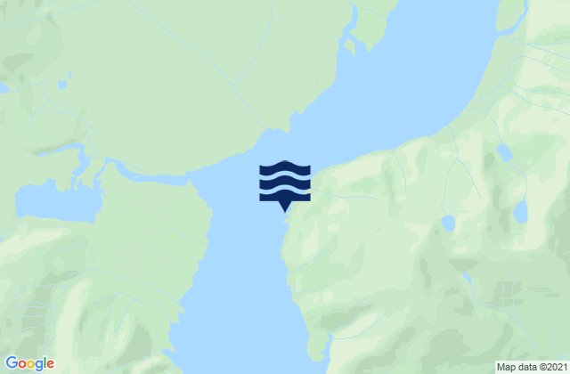 Karte der Gezeiten Taku Point (Taku Inlet), United States