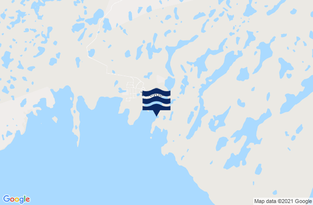 Karte der Gezeiten Taloyoak, Canada