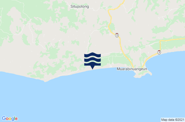Karte der Gezeiten Tanjungan, Indonesia