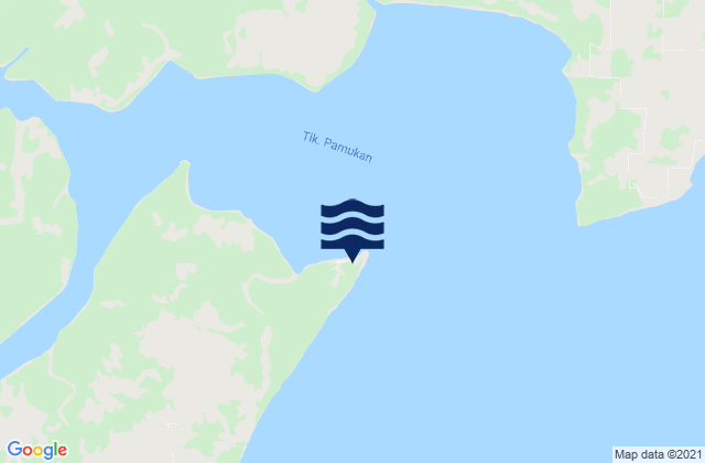 Karte der Gezeiten Tanjungsamalantakan, Indonesia