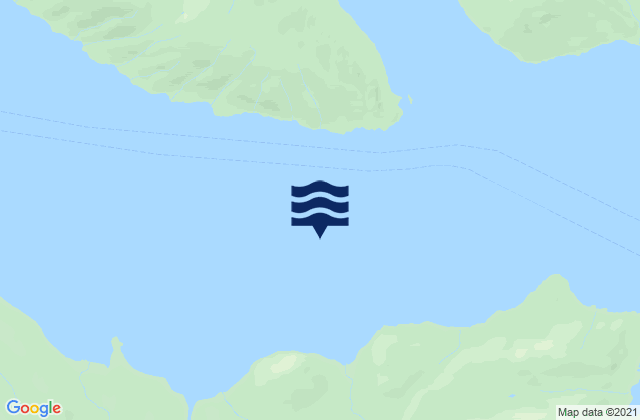Karte der Gezeiten Tantallon Point SW of, United States