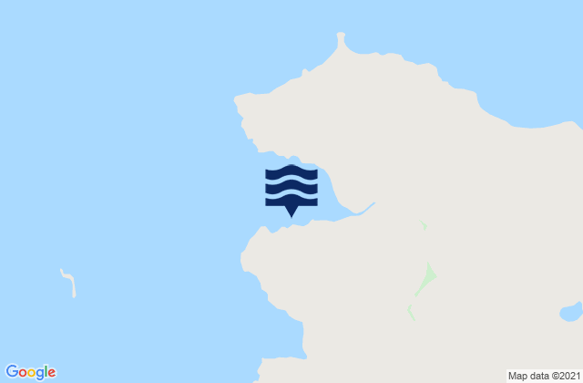 Karte der Gezeiten Tapa Bay, Australia
