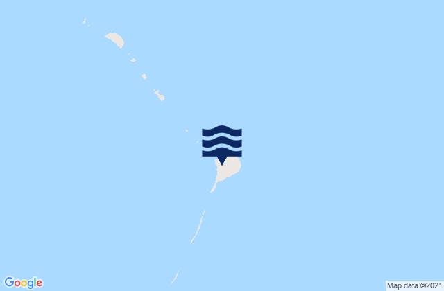 Karte der Gezeiten Taroa, Marshall Islands