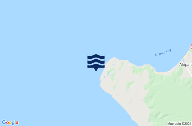Karte der Gezeiten Tauroa Lighthouse, New Zealand