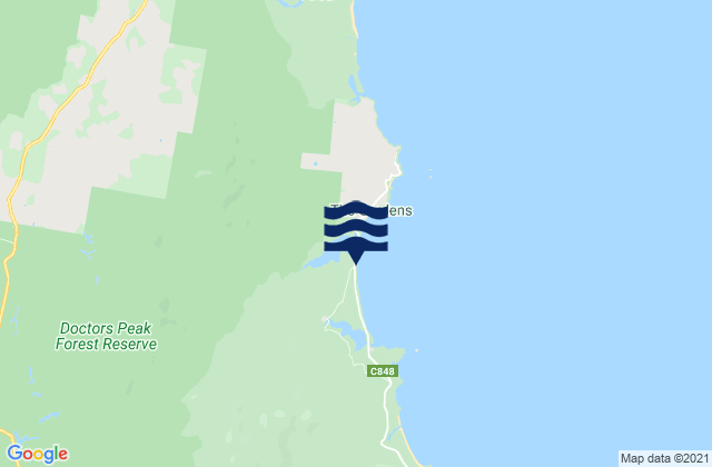 Karte der Gezeiten Taylors Beach, Australia