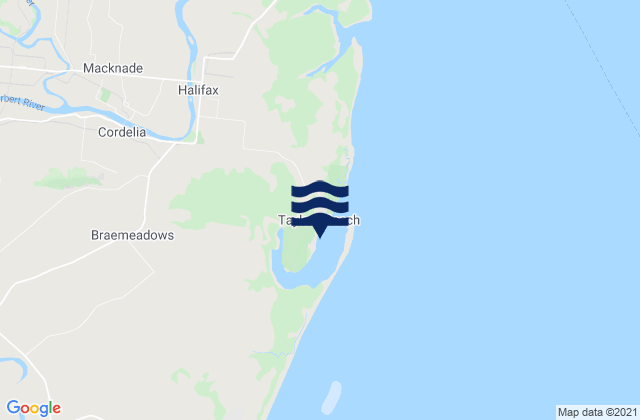Karte der Gezeiten Taylors Beach, Australia