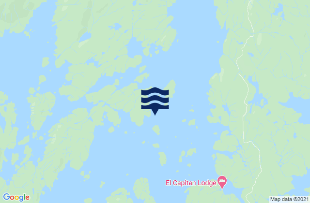 Karte der Gezeiten Tenass Island 0.3 mile SSW of, United States