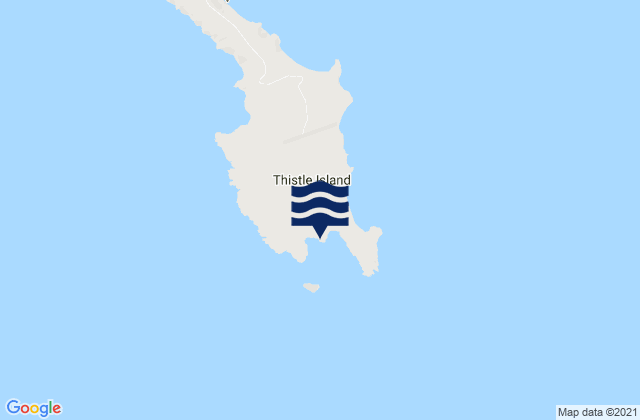 Karte der Gezeiten Thistle Island, Australia