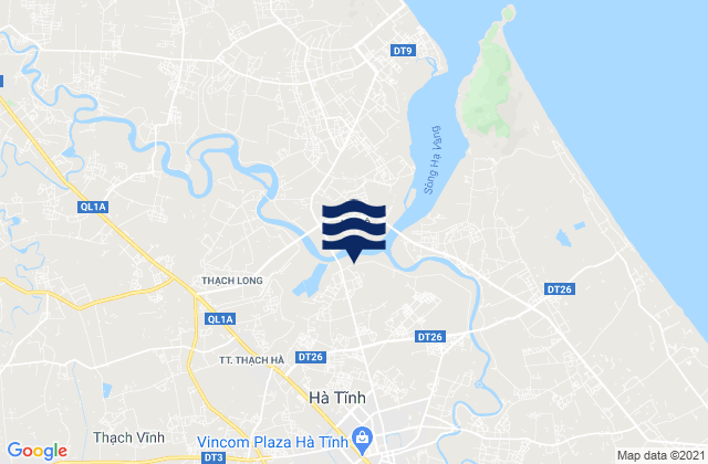 Karte der Gezeiten Thành Phố Hà Tĩnh, Vietnam