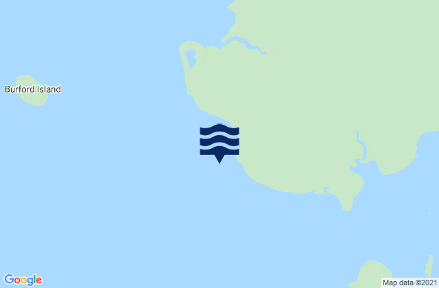 Karte der Gezeiten Two Hills Bay, Australia