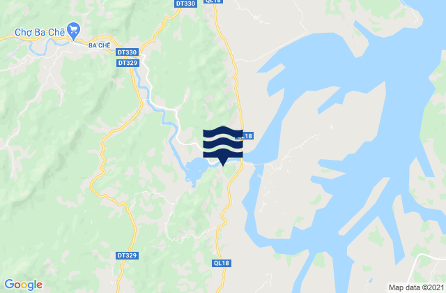 Karte der Gezeiten Tỉnh Quảng Ninh, Vietnam