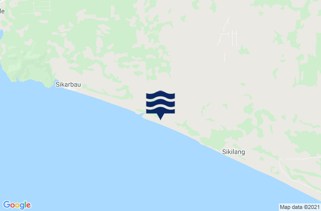 Karte der Gezeiten Ujung Gading, Indonesia