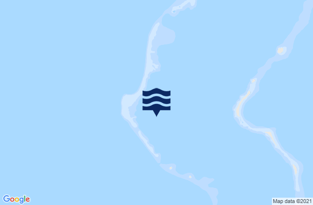 Karte der Gezeiten Ulithi Municipality, Micronesia