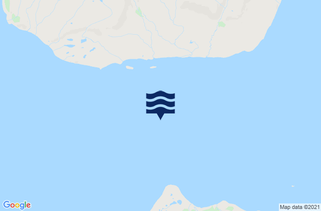 Karte der Gezeiten Unga Strait (1.4 miles N of Unga Spit), United States