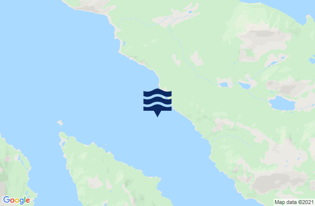 Karte der Gezeiten Viekoda Bay, United States