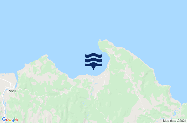 Karte der Gezeiten Waetuwa, Indonesia