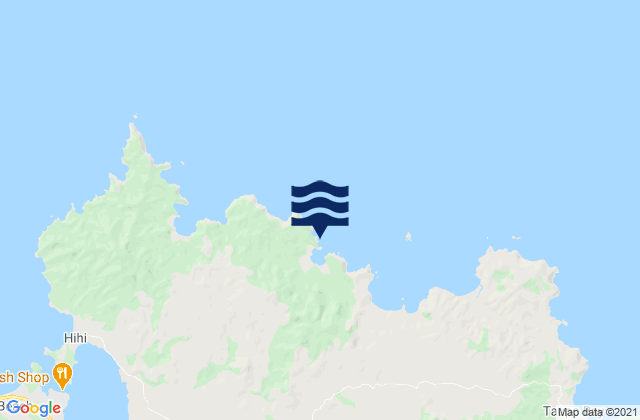 Karte der Gezeiten Waimahana Bay, New Zealand