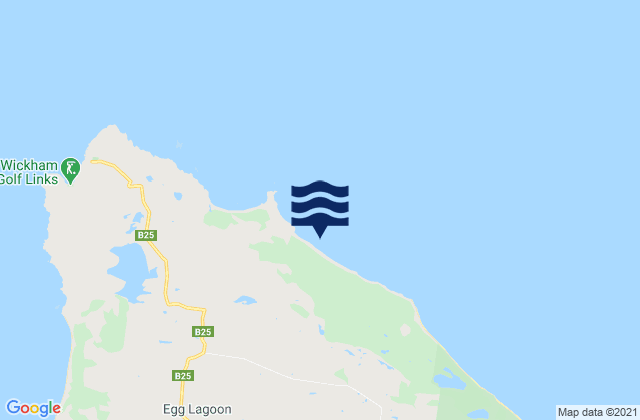 Karte der Gezeiten White Beach, Australia