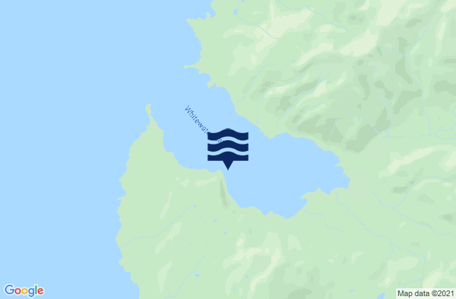 Karte der Gezeiten Whitewater Bay (Admiralty Island), United States