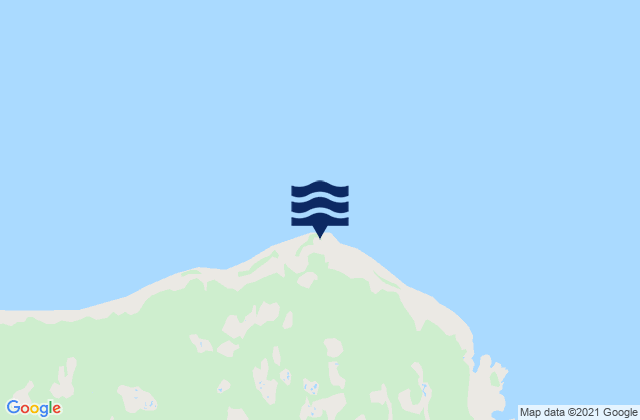 Karte der Gezeiten Wiah Point, Canada
