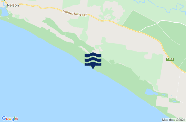 Karte der Gezeiten Wild Dog Beach, Australia