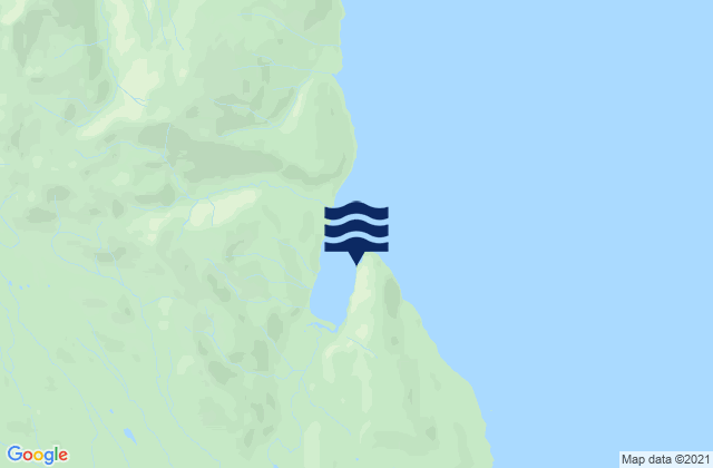 Karte der Gezeiten William Henry Bay, United States