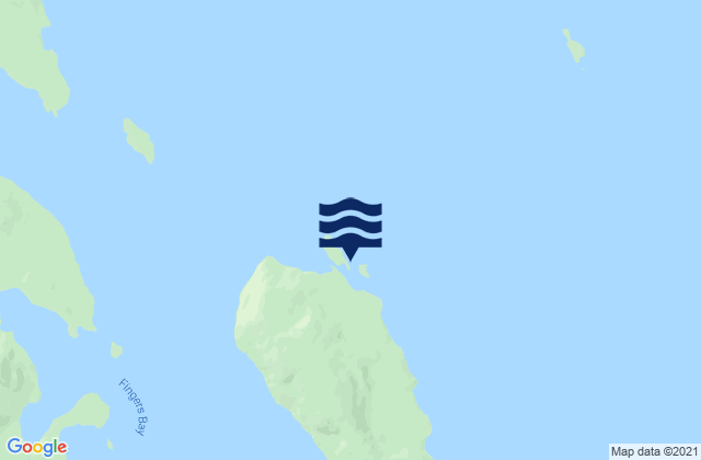 Karte der Gezeiten Willoughby Island, United States