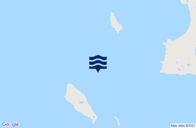 Karte der Gezeiten Wilmot and Crampton Bay, Canada