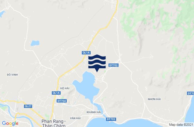 Karte der Gezeiten Xã Lợi Hải, Vietnam